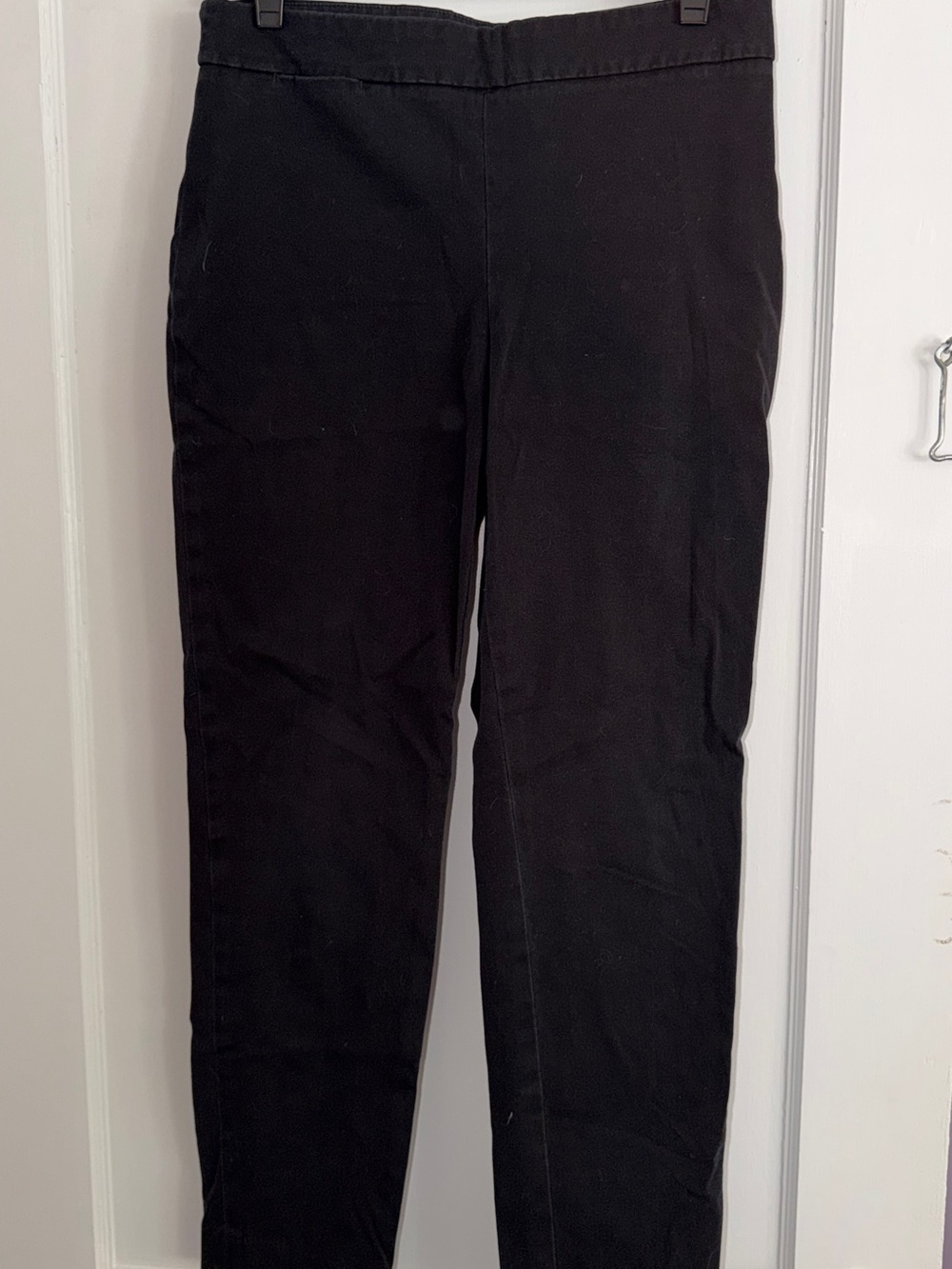 Talbots Black Slim Stretch Chinos